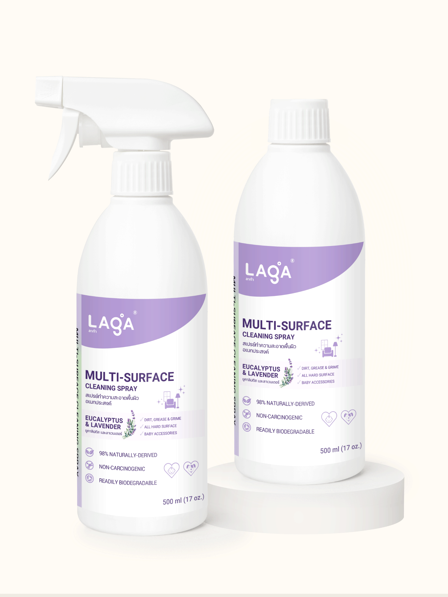 LAGA Natural Multi-Surface Cleaning Spray