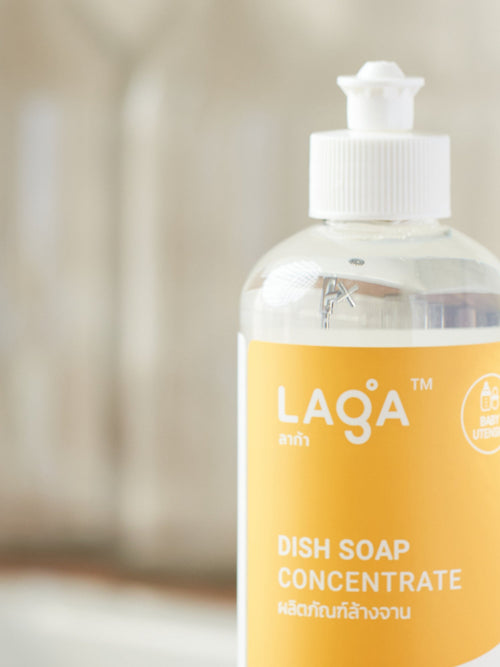 LAGA Natural Dish Soap - Ginger & Lemon 500mL